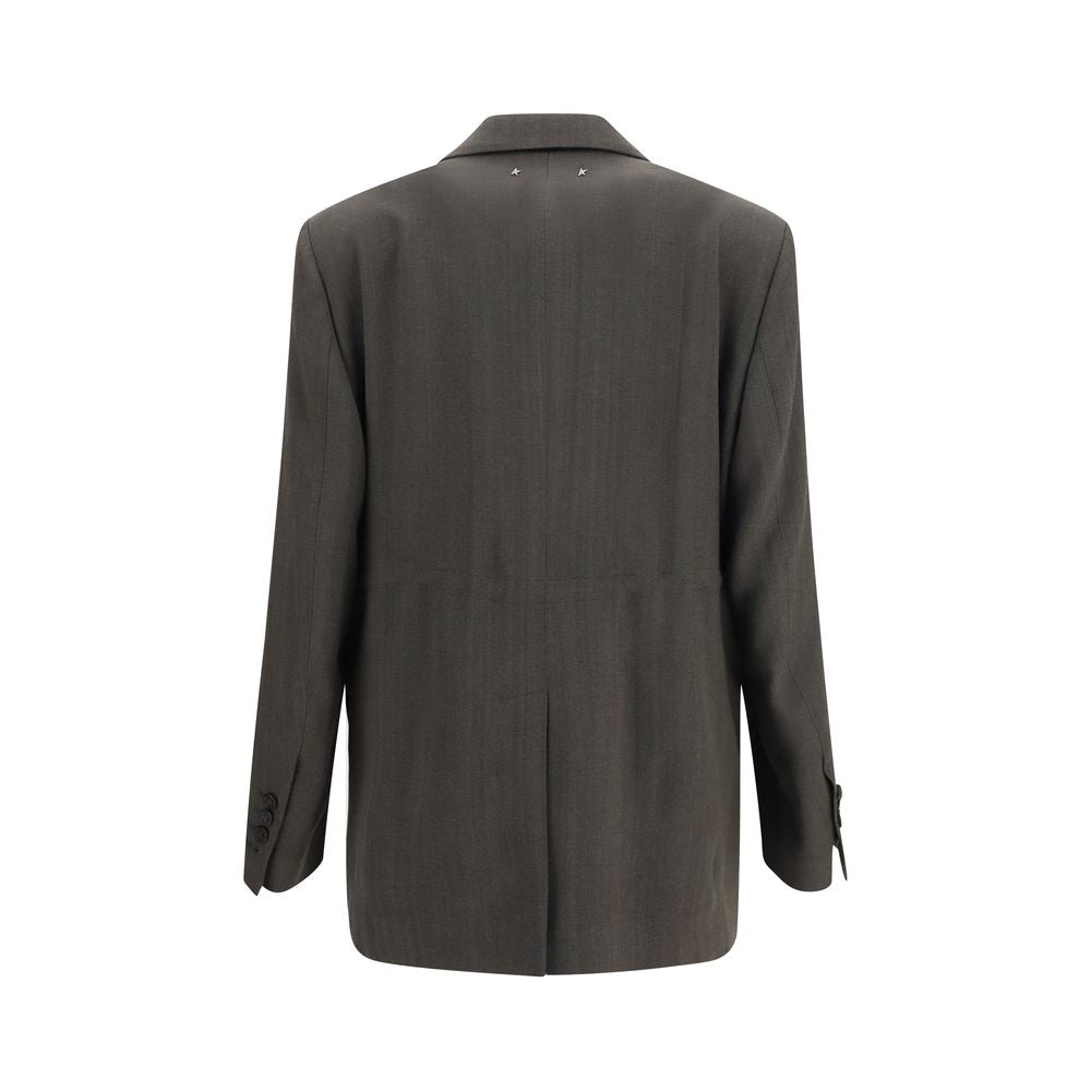 Golden Goose Bicolor Viscose Women's Blazer