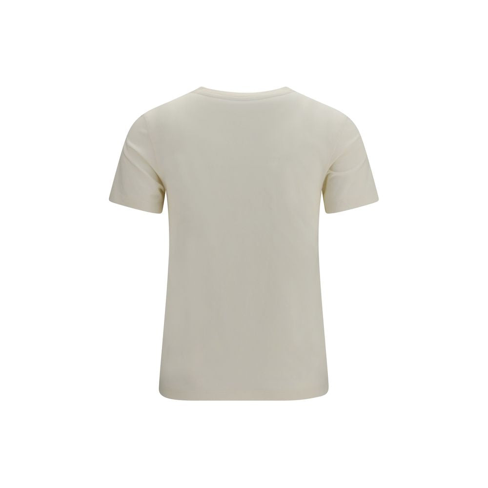 Maison Kitsuné Beige Cotton Women's T-Shirt