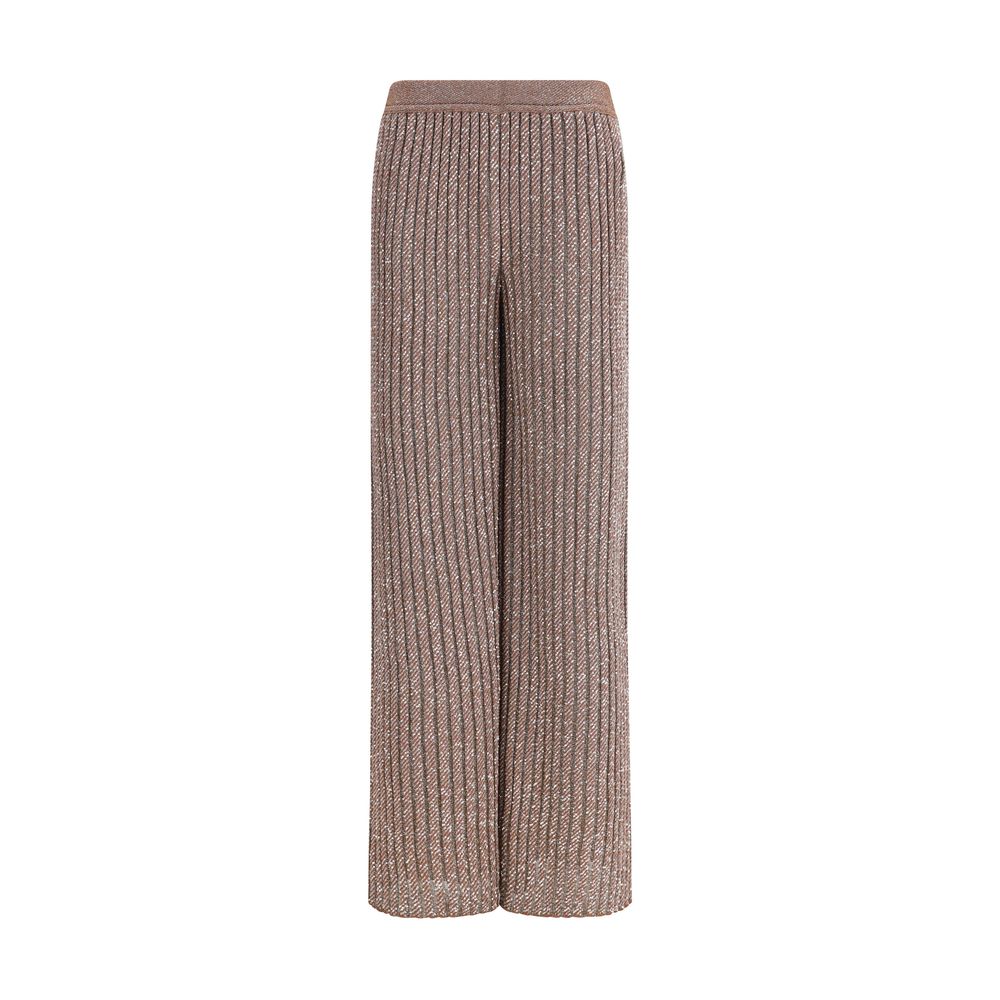 Missoni Brown Viscose Casual Women's Pants