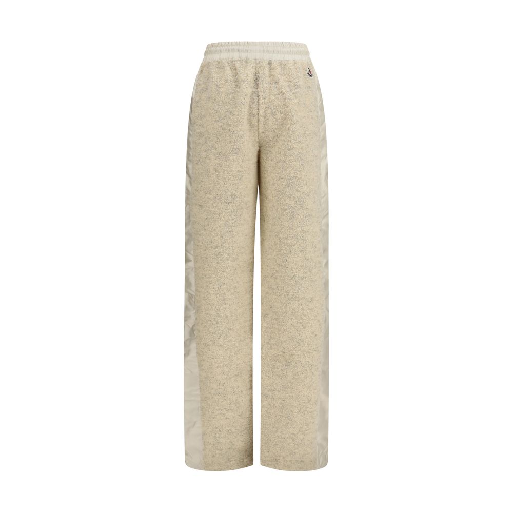 Moncler Beige Polyester Joggers (Workout Women's Pants)