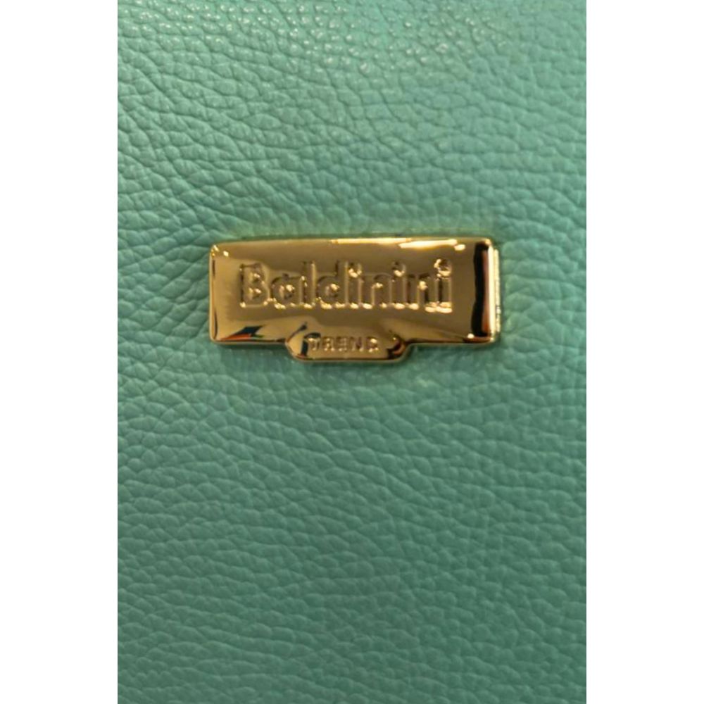 Baldinini Trend Turquoise Cowhide Women's Handbag