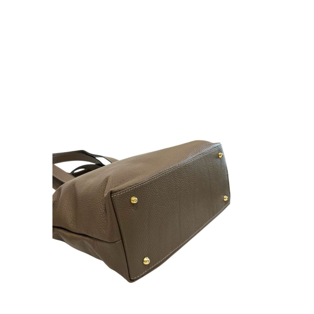 Baldinini Trend Beige Cowhide Women's Handbag