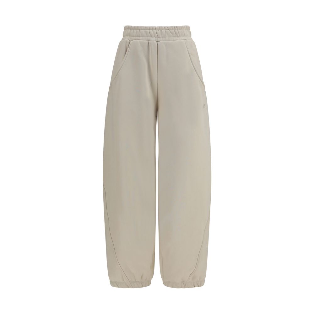New Balance Beige Cotton Joggers (Workout Women's Pants)