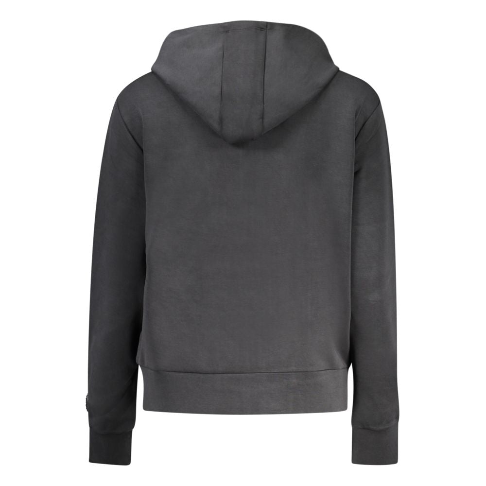 Guess Jeans Black Polyester Women's Women's Hoodie