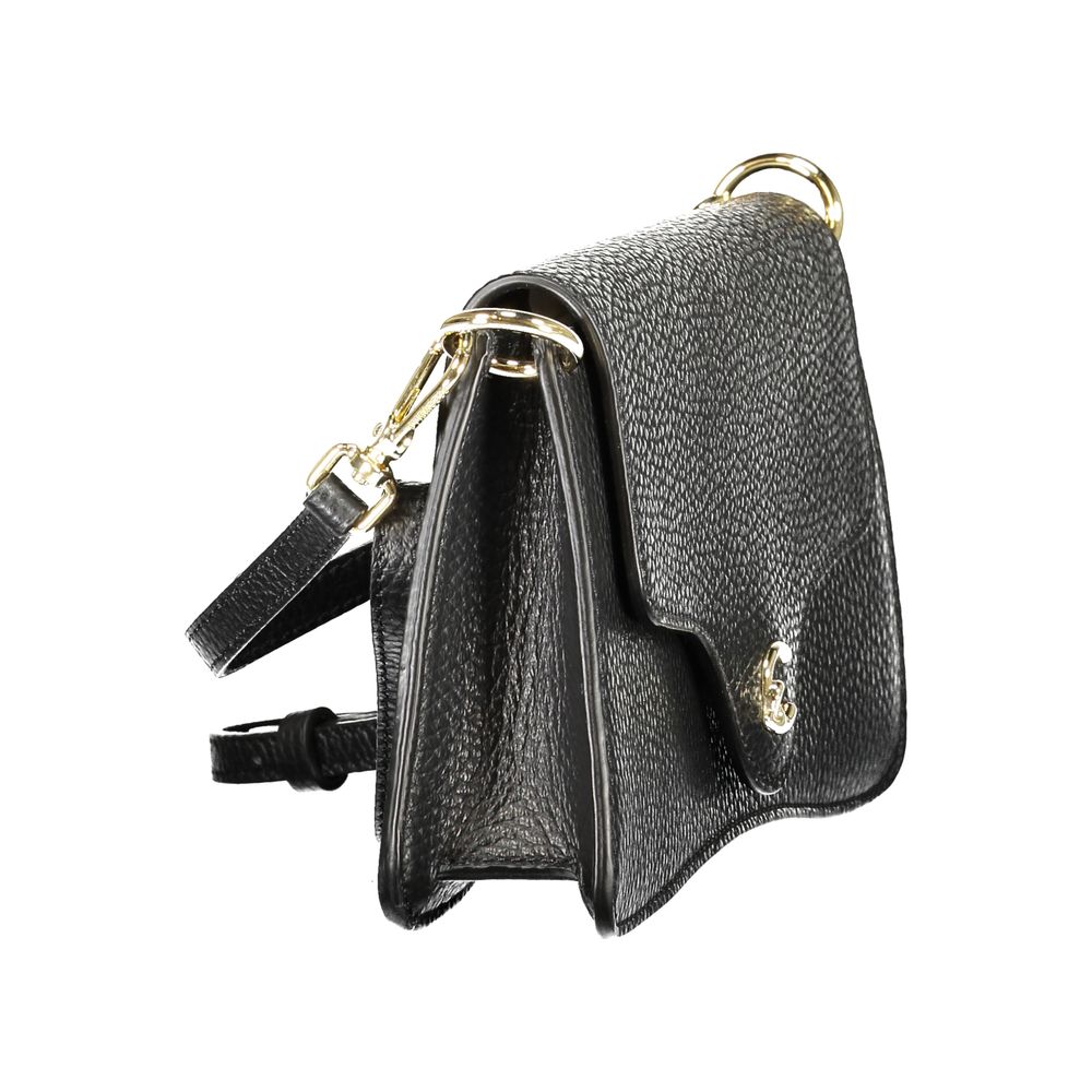 Coccinelle Black Leather Women Women's Handbag