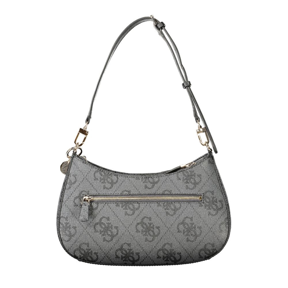 Guess Jeans Black Polyurethane Women's Women's Bag