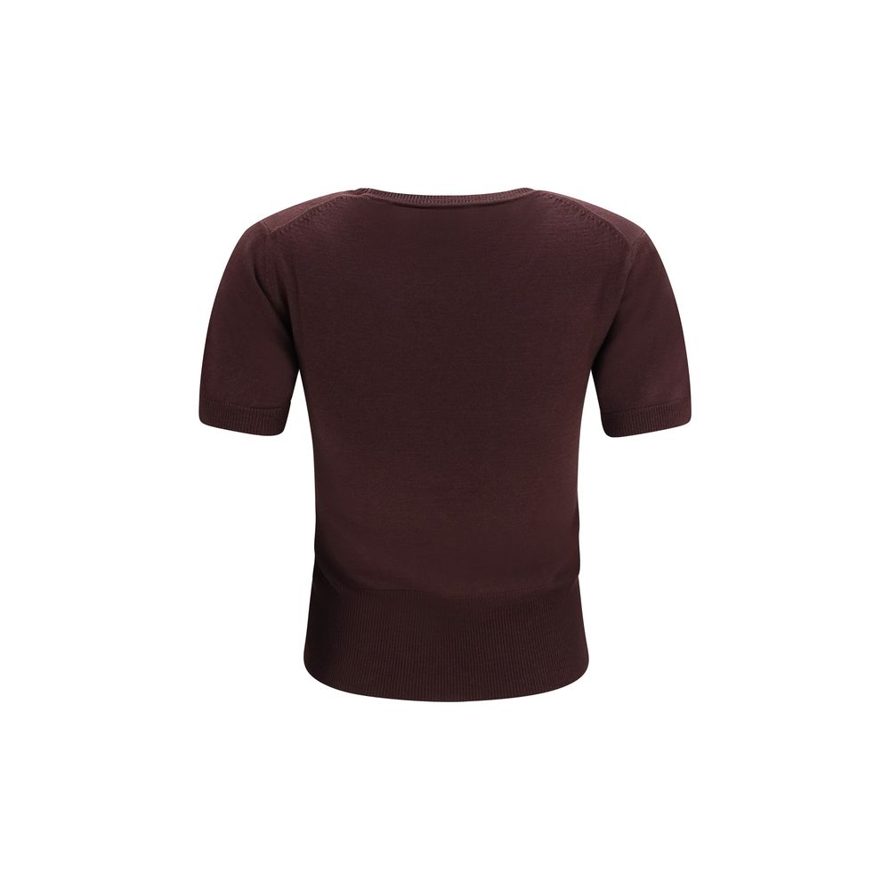Vivienne Westwood Purple Wool Oves Aries Women's T-Shirt