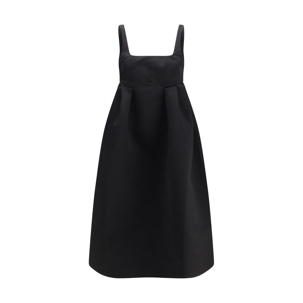 Ganni Black Polyester Casual Women's Dress