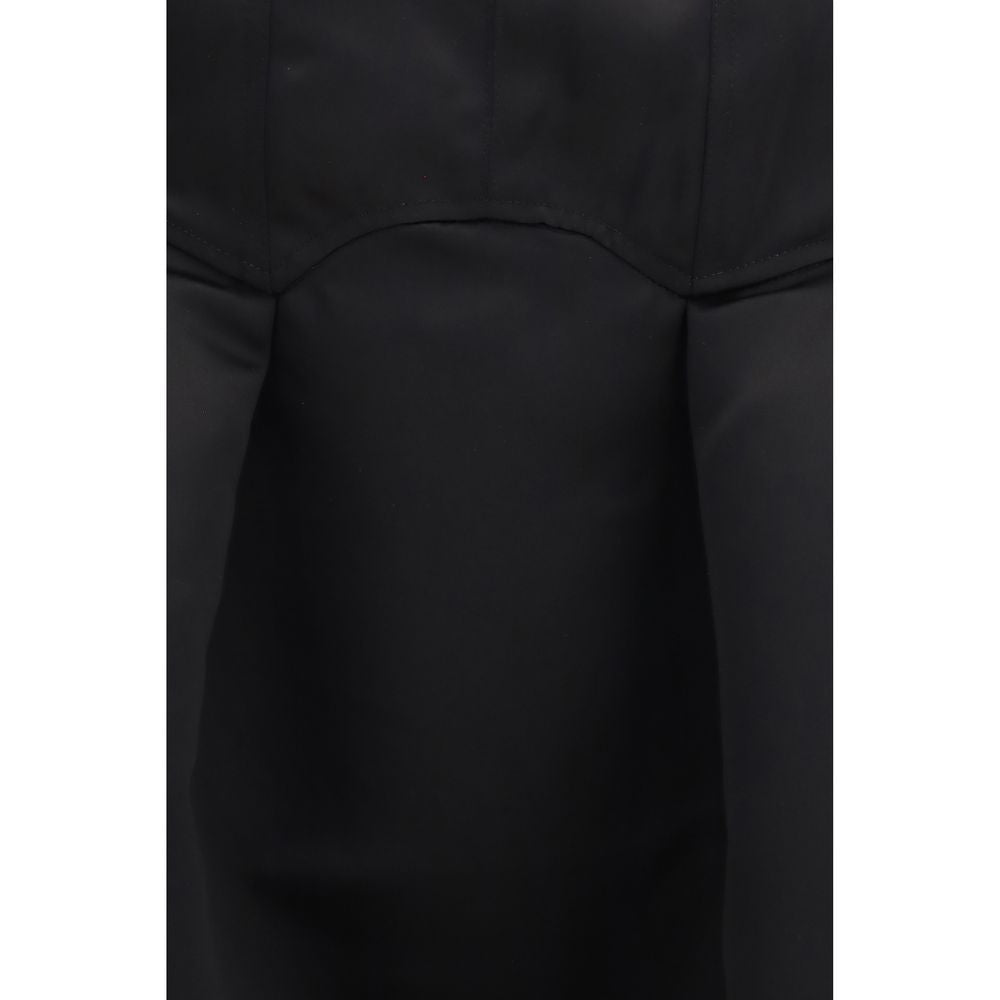 Ganni Black Polyester Casual Women's Dress