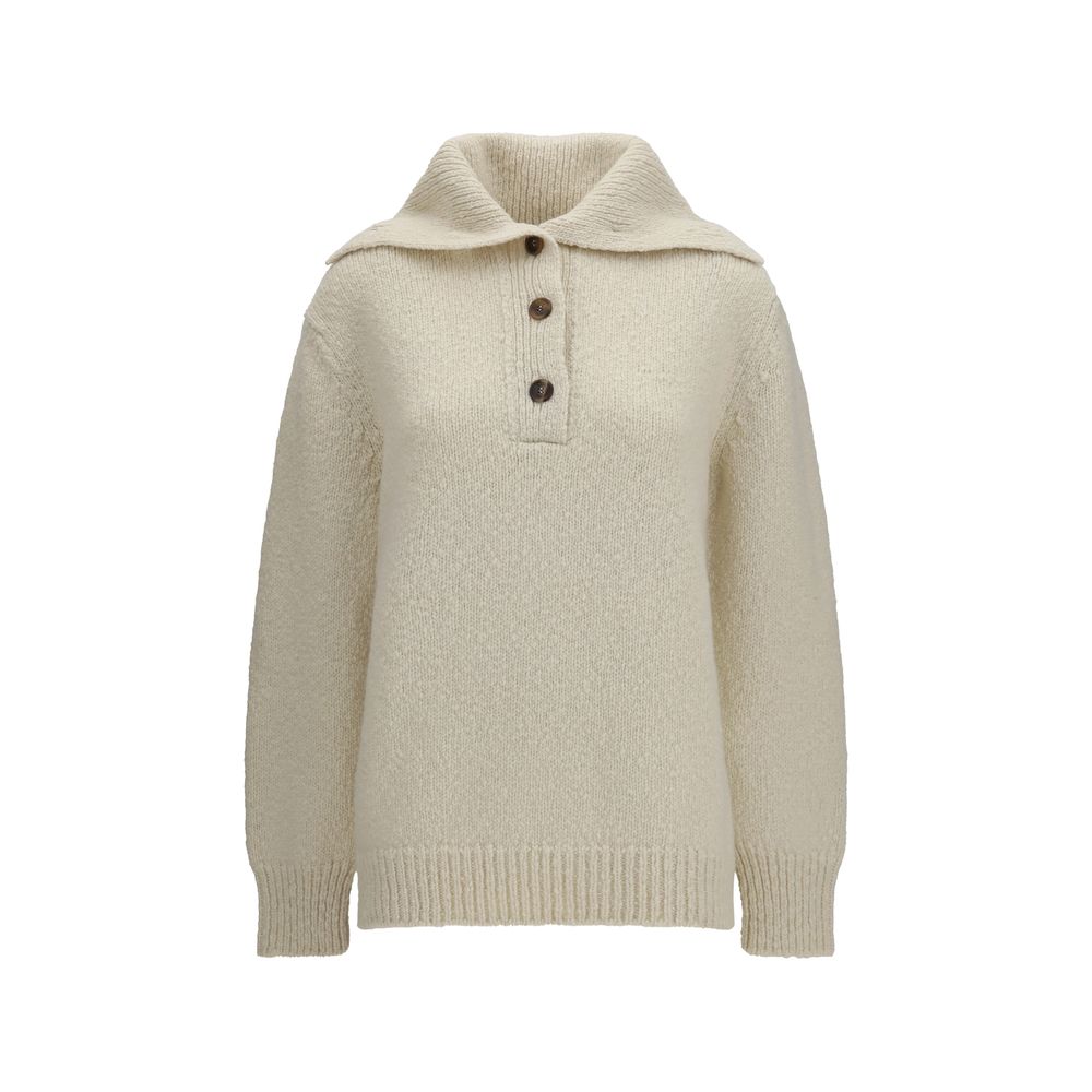 Malo Beige Cashmere Women's Sweatshirt