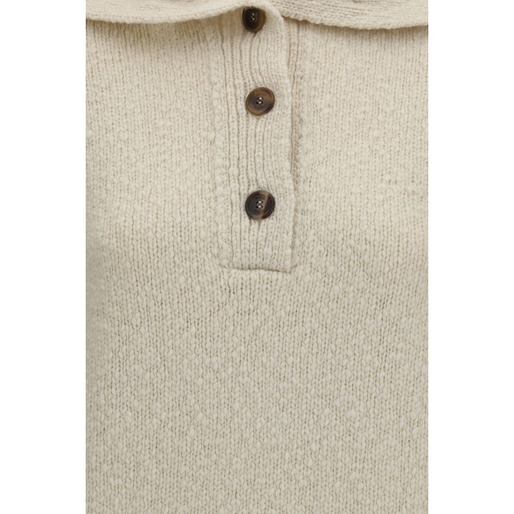 Malo Beige Cashmere Women's Sweatshirt