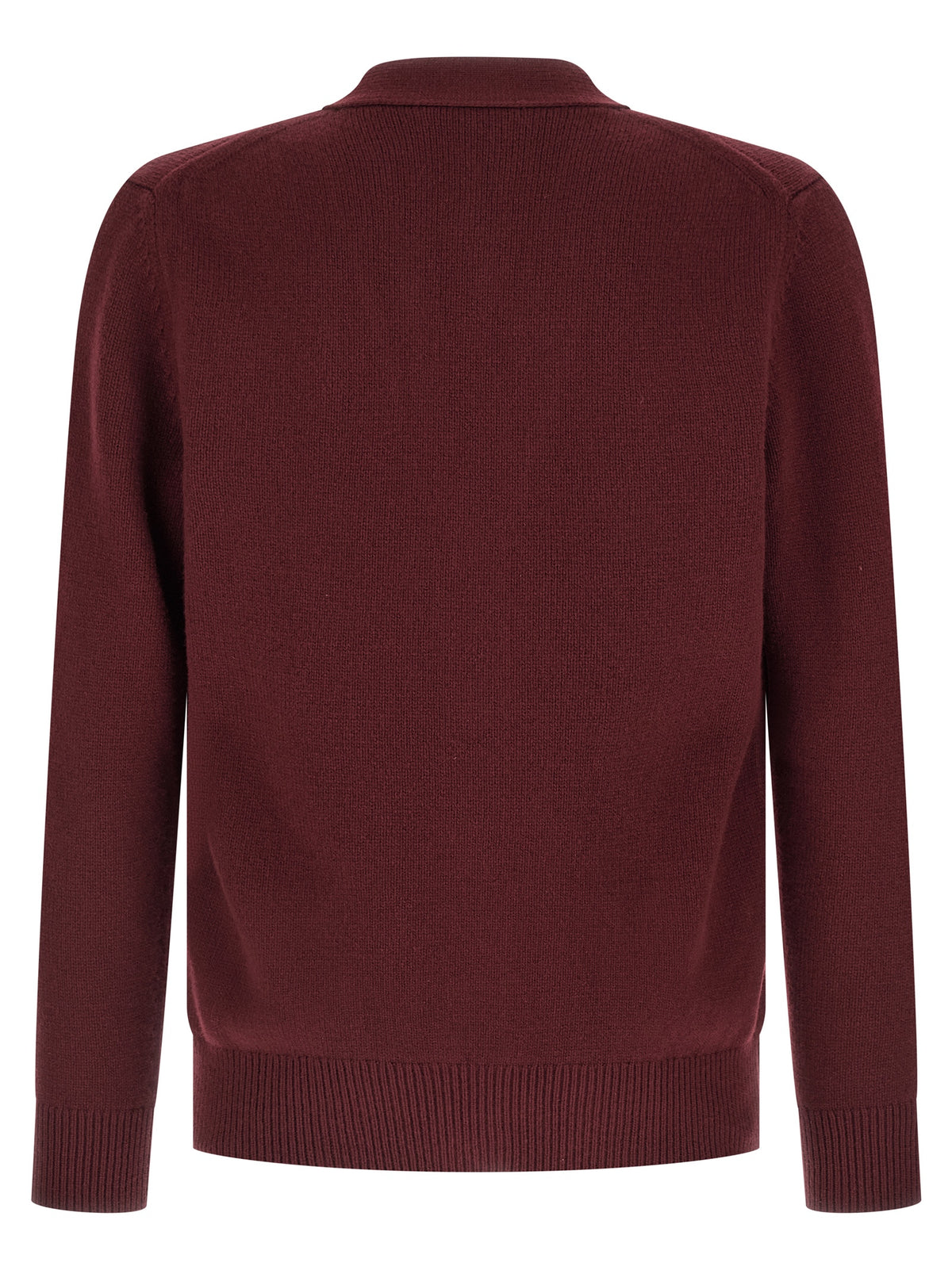 Gucci Bordeaux Cashmere Men's Cardigan