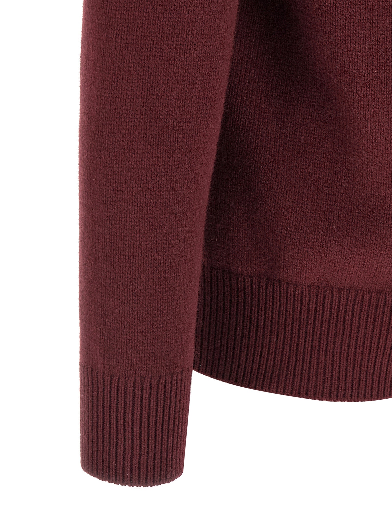 Gucci Bordeaux Cashmere Men's Cardigan