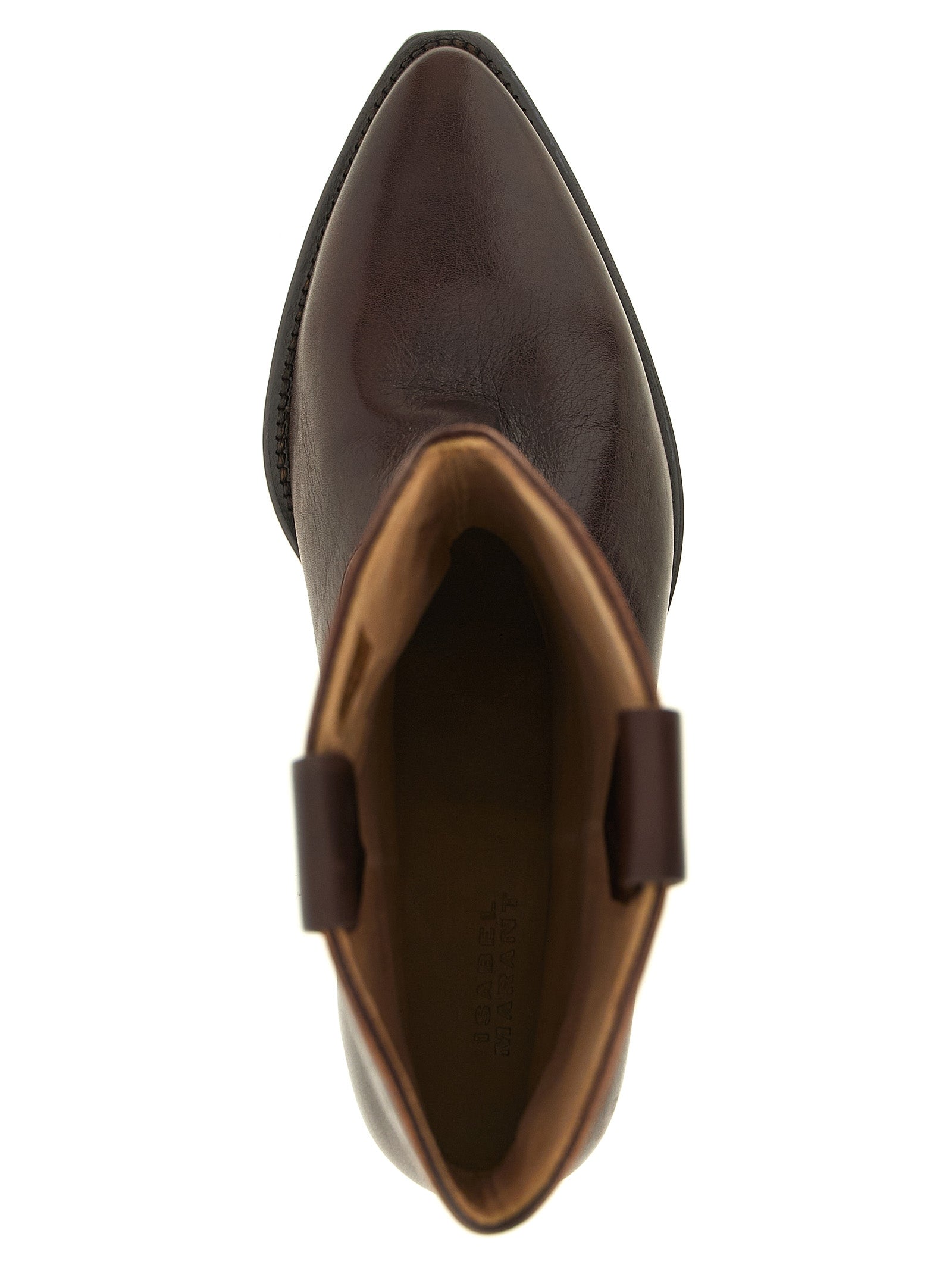 Isabel Marant Brown Cowhide Chelsea Women's Boots