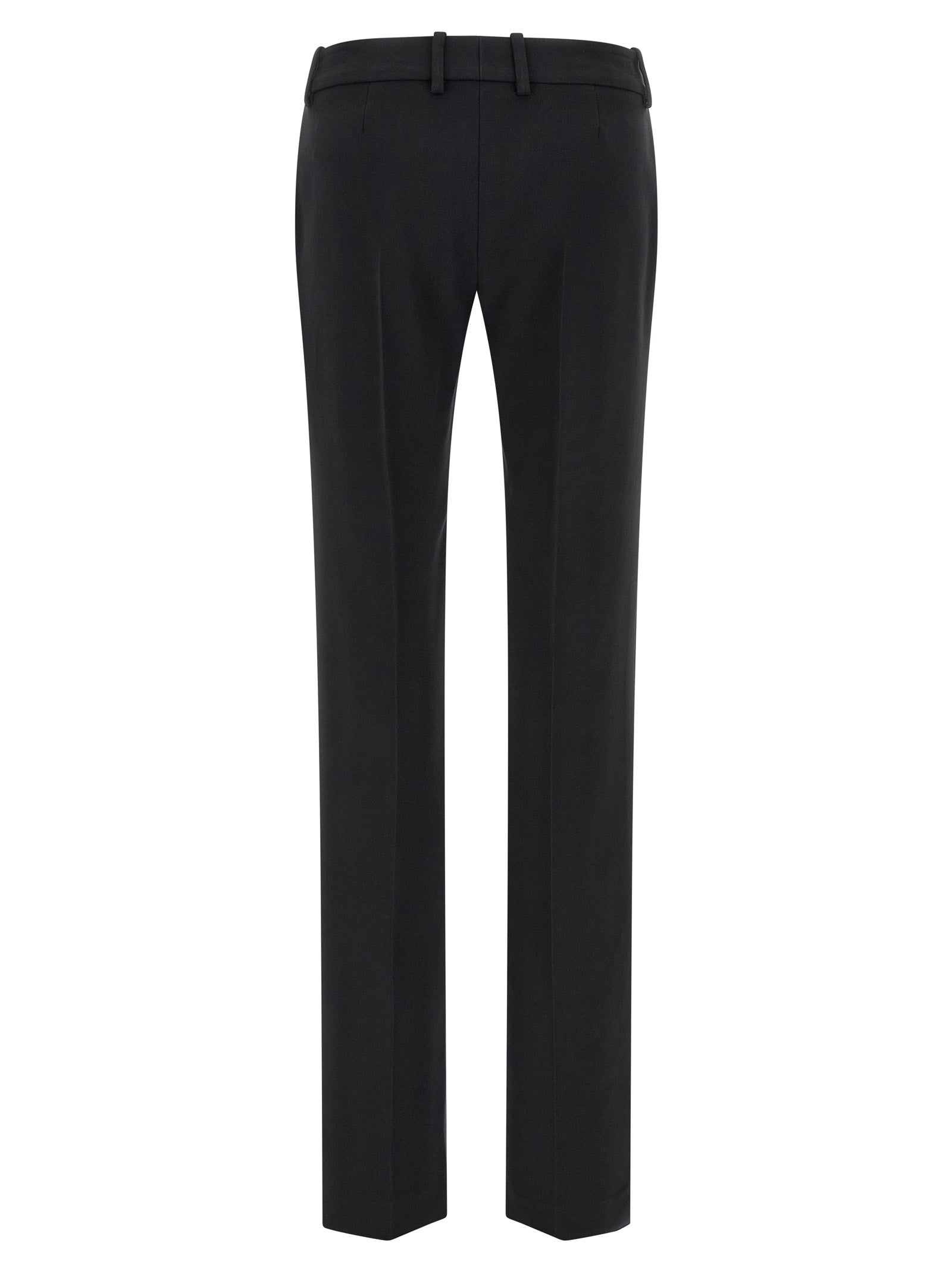 Ermanno Scervino Black Viscose Dress Women's Pants