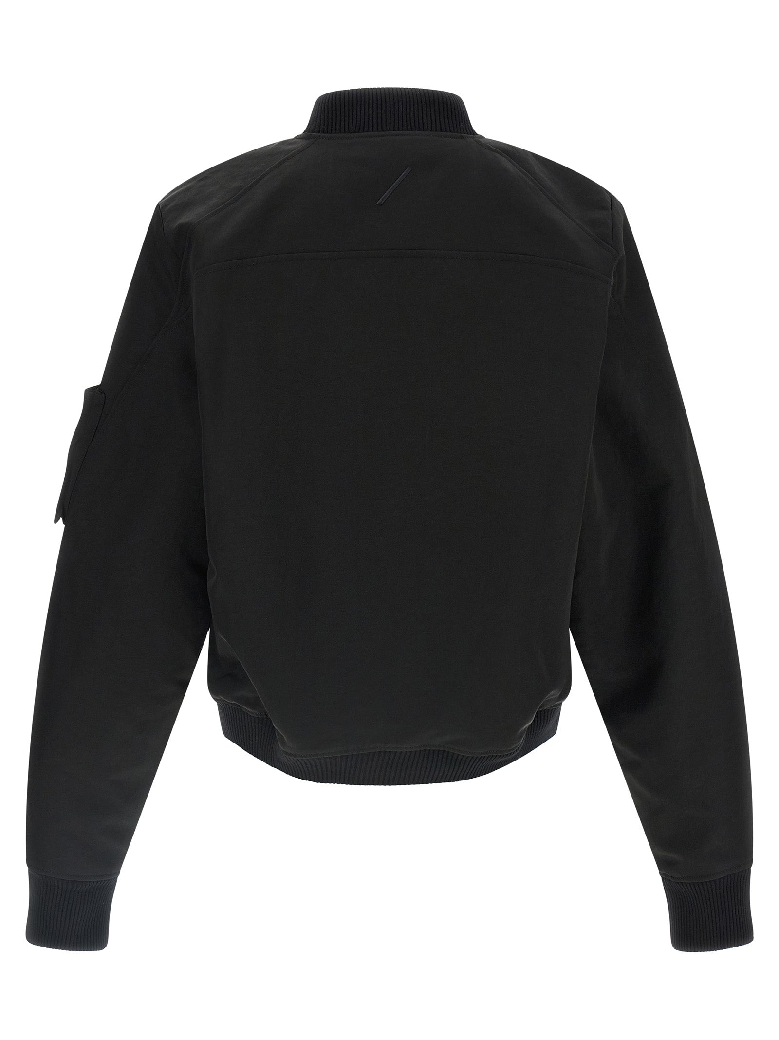 Thom Krom Black Recycled Polyamide Men's Bomber