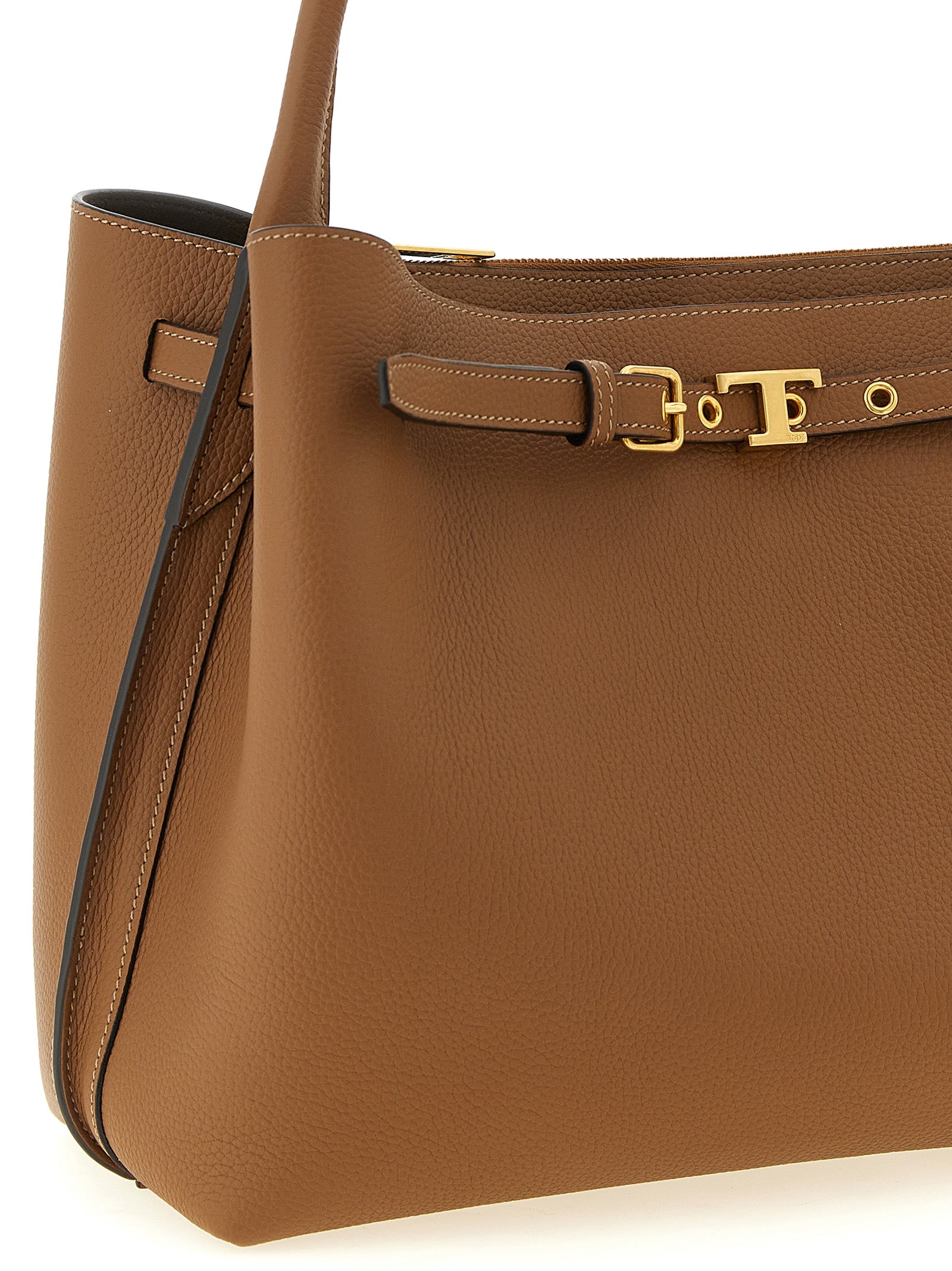 Tod's Brown Calfskin Women's Handbag