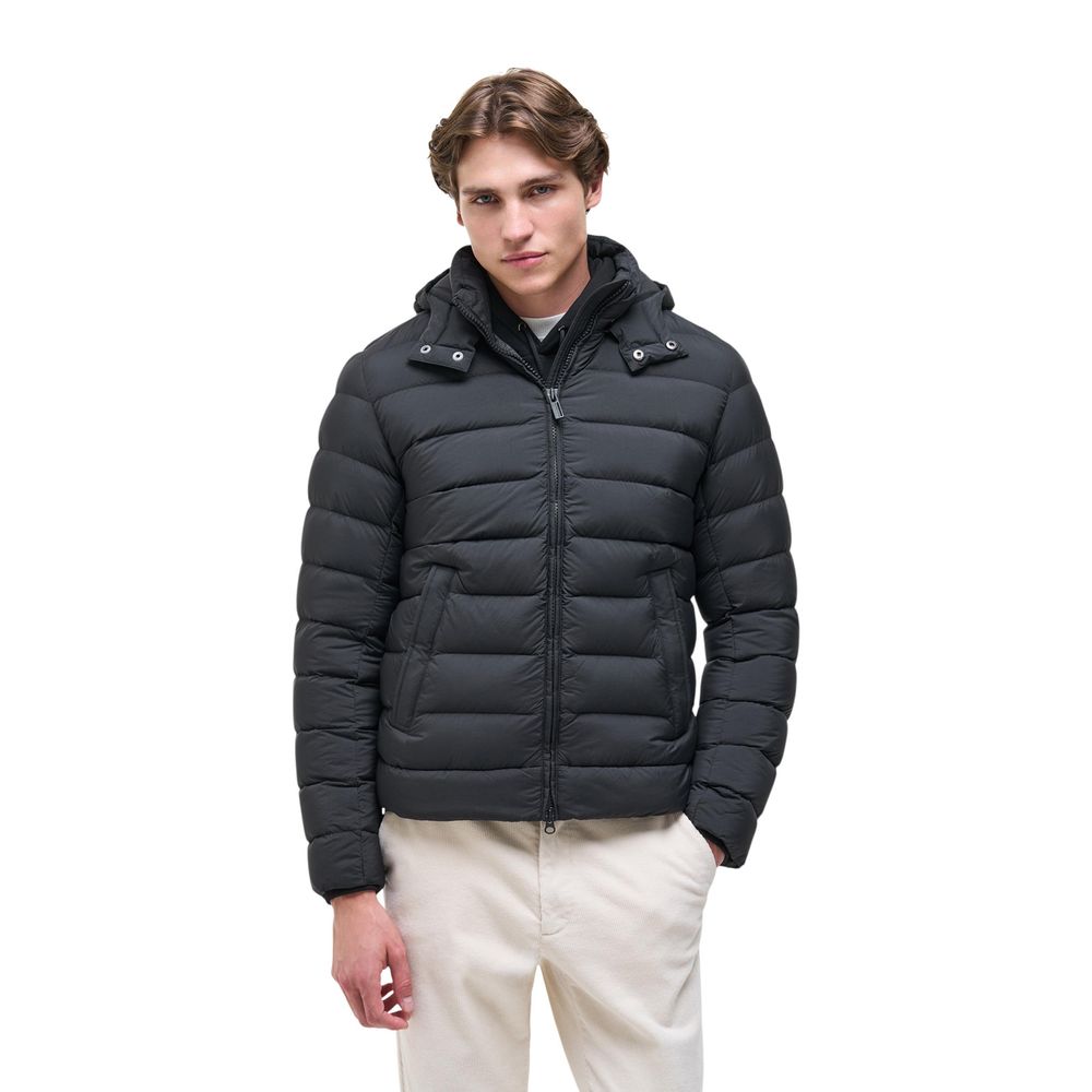 Colmar Originals Black Polyamide Full-Length Men's Jacket