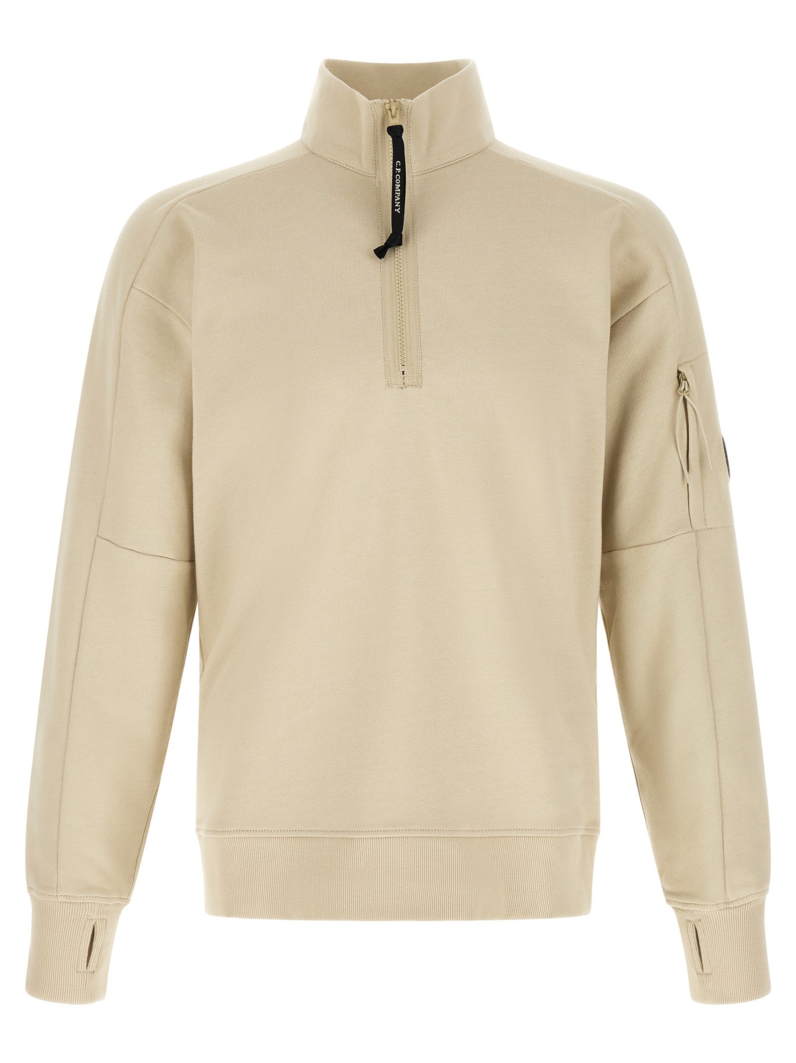 C.P. Company Beige Cotton Men's Sweatshirt