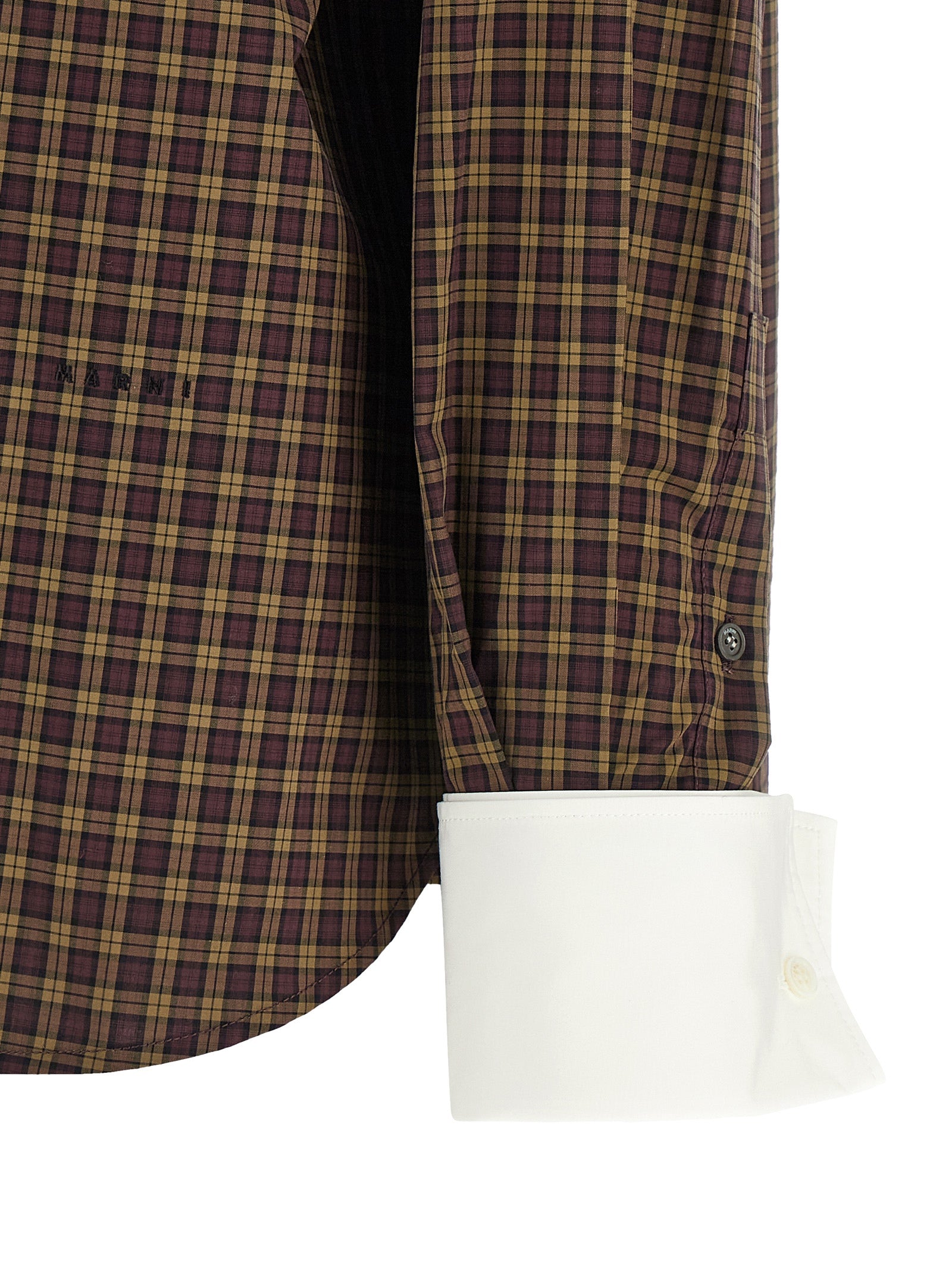 Marni Brown Cotton Women's Blouse