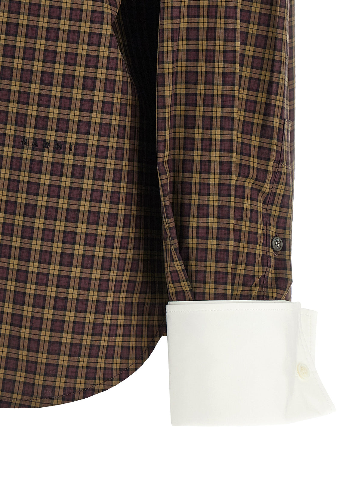 Marni Brown Cotton Women's Blouse