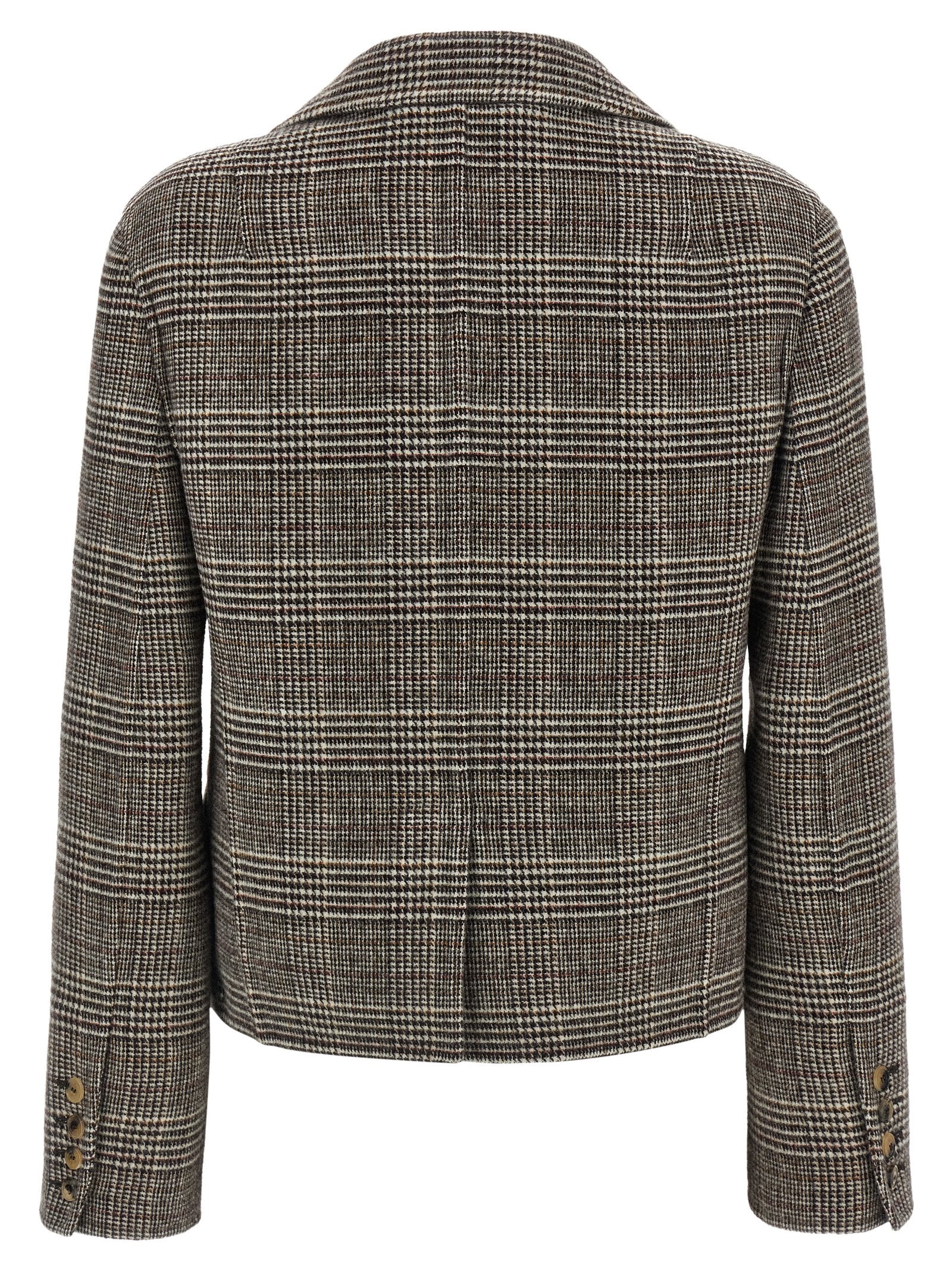 Ermanno Scervino Multicolor Virgin Wool Women's Blazer