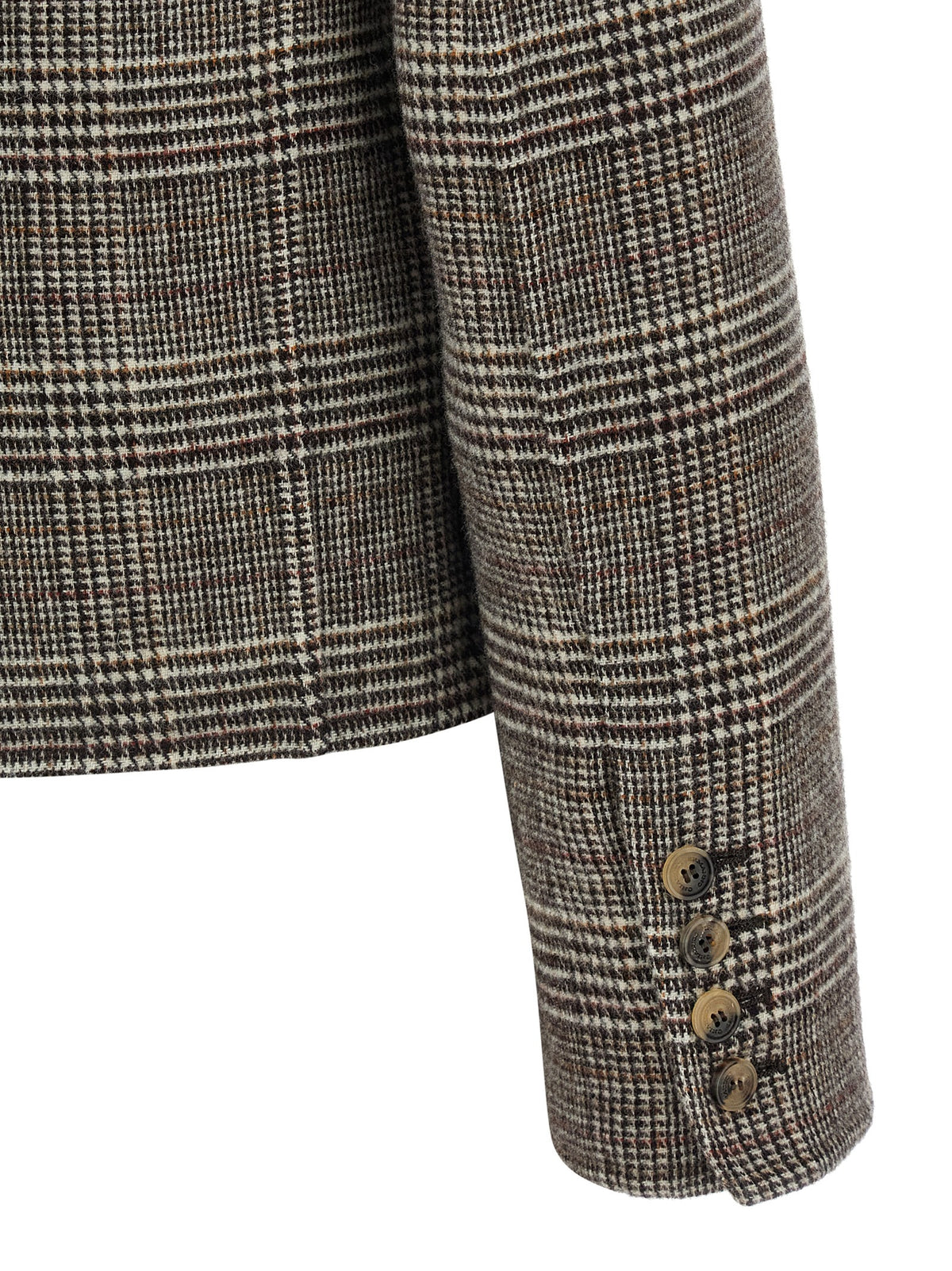 Ermanno Scervino Multicolor Virgin Wool Women's Blazer