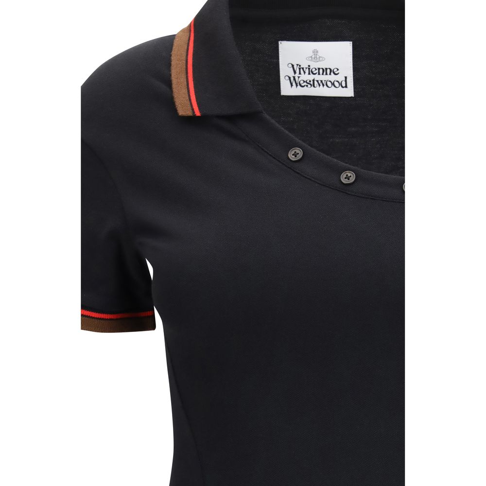Vivienne Westwood Black Cotton Casual Women's Dress