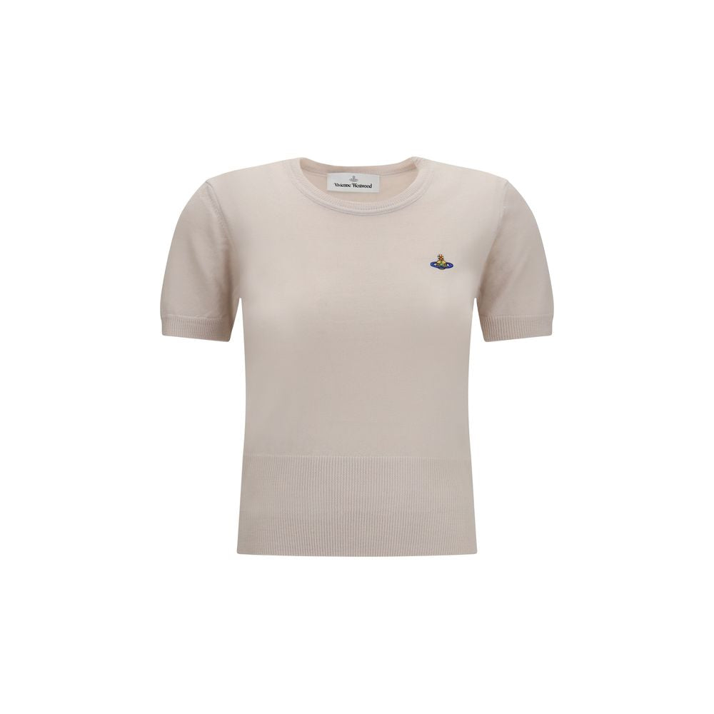 Vivienne Westwood Beige Wool Oves Aries Women's T-Shirt