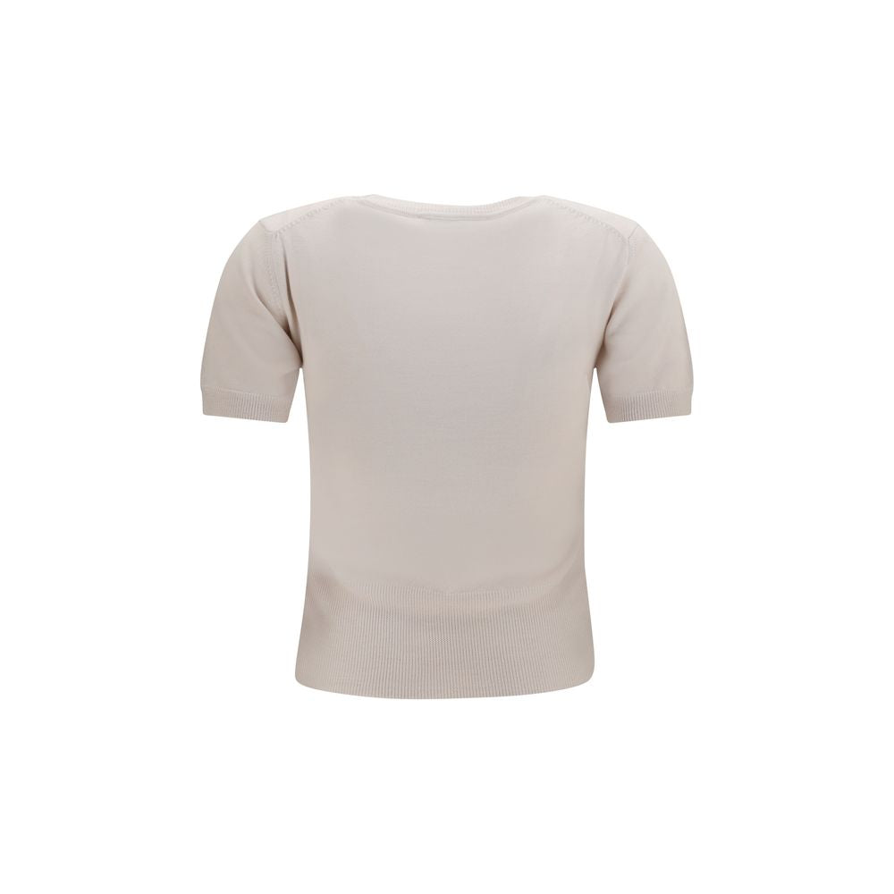 Vivienne Westwood Beige Wool Oves Aries Women's T-Shirt