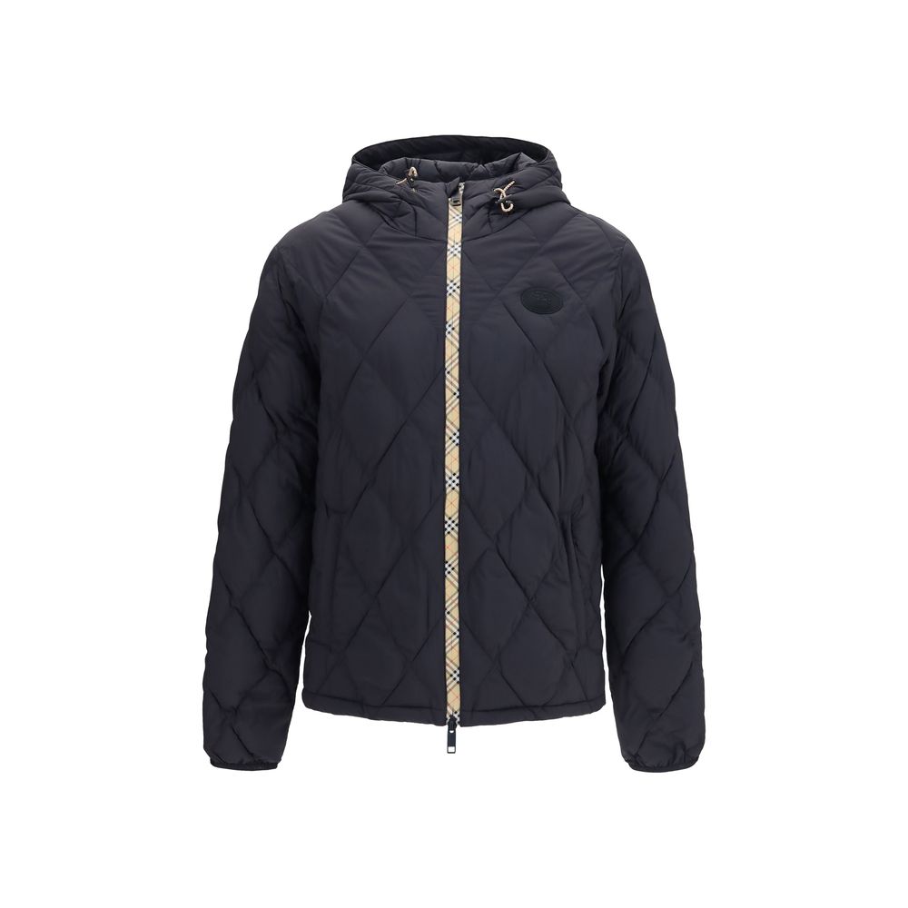 Burberry Black Nylon Shell Men's Jacket