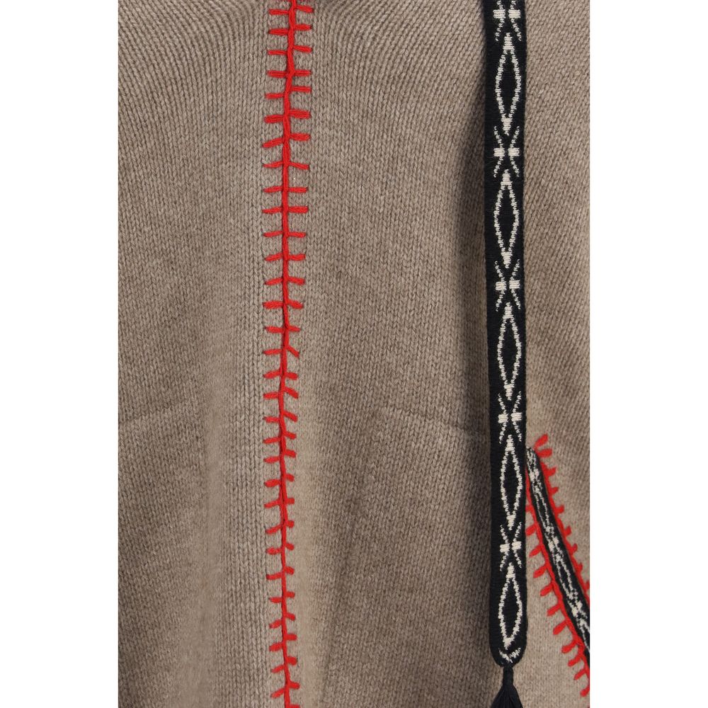 Baziszt Brown Cashmere Men's Sweatshirt