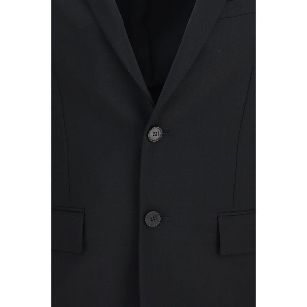 Fendi Black Mohair Men's Blazer