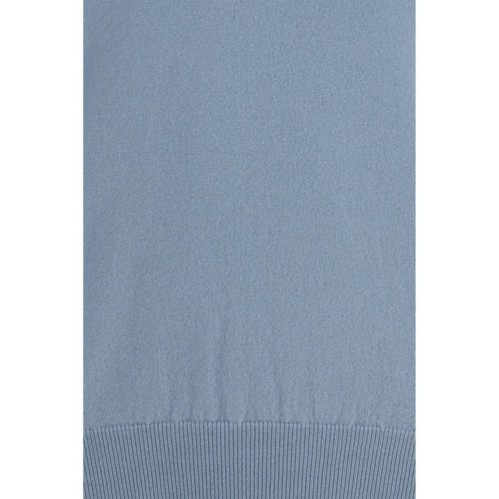 Piacenza Cashmere Blue Cashmere Men's Sweater