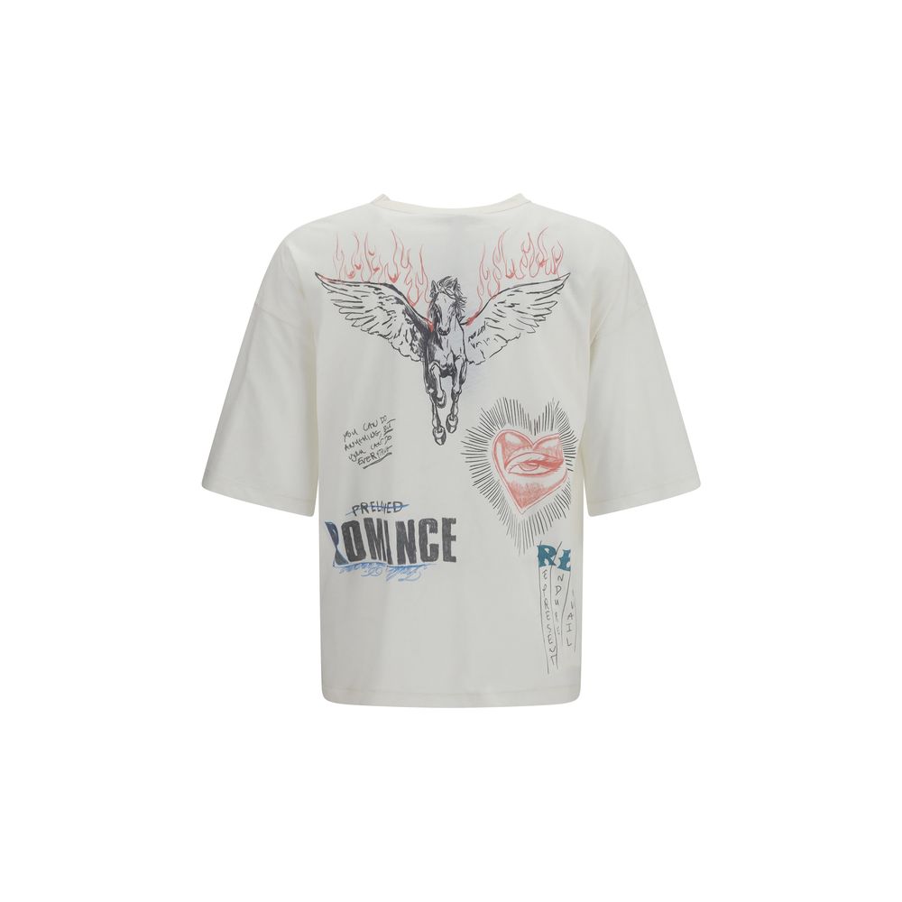 Represent Beige Cotton Men's T-Shirt
