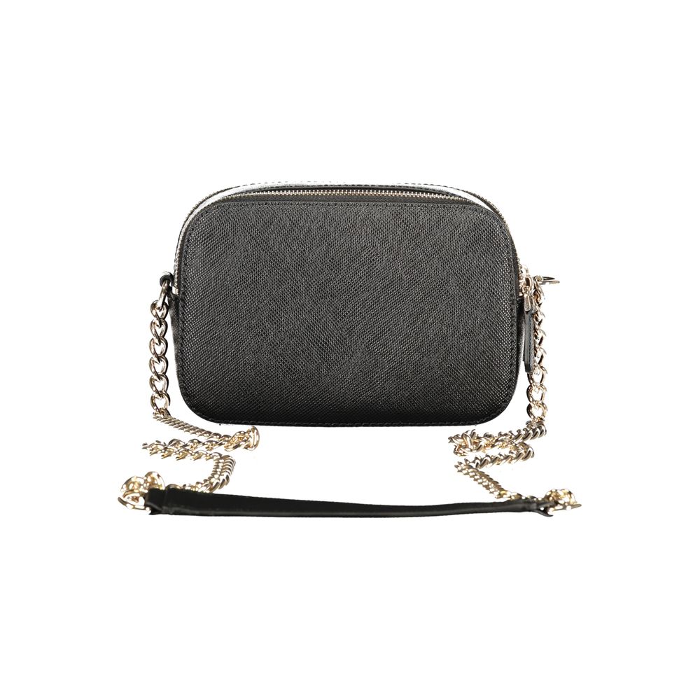 Guess Jeans Black Polyurethane Women's Women's Handbag