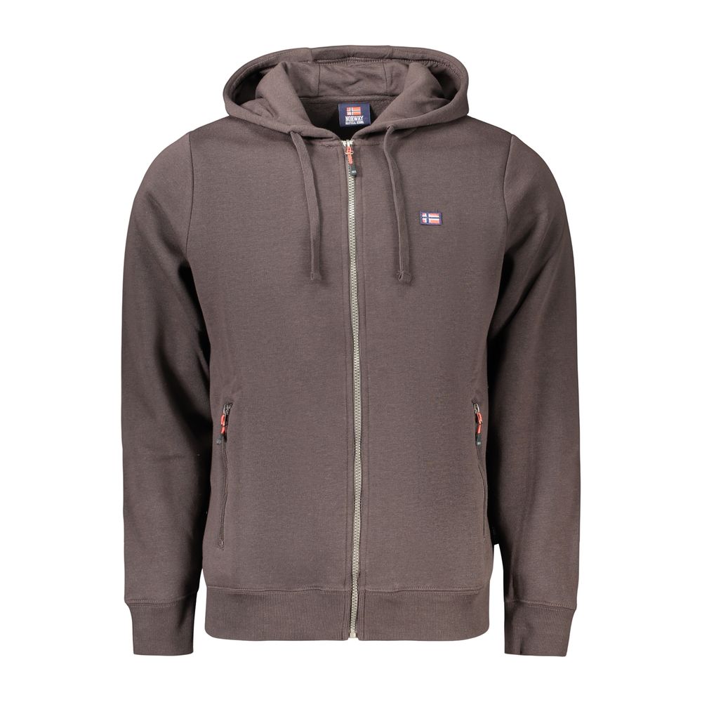 Norway 1963 Brown Cotton Men's Men's Sweatshirt