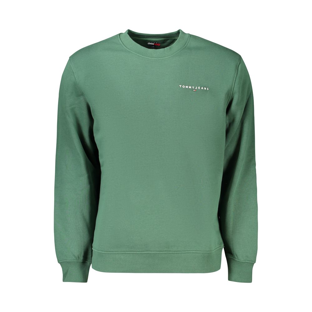 Tommy Hilfiger Verde Cotton Male Men's Sweatshirt