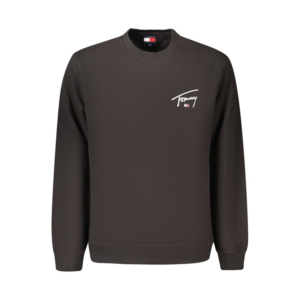 Tommy Hilfiger Black Cotton Men's Men's Sweatshirt