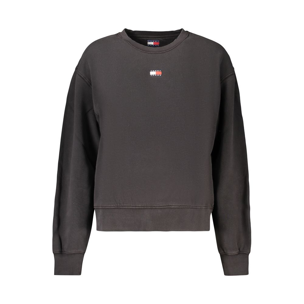 Tommy Hilfiger Black Cotton Women's Women's Sweatshirt