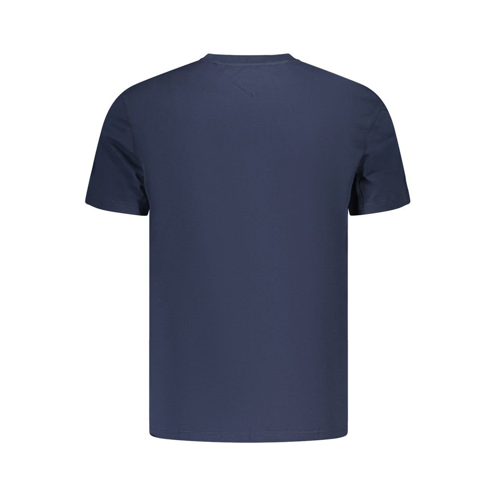 Tommy Hilfiger Blue Cotton Men's T-Shirt