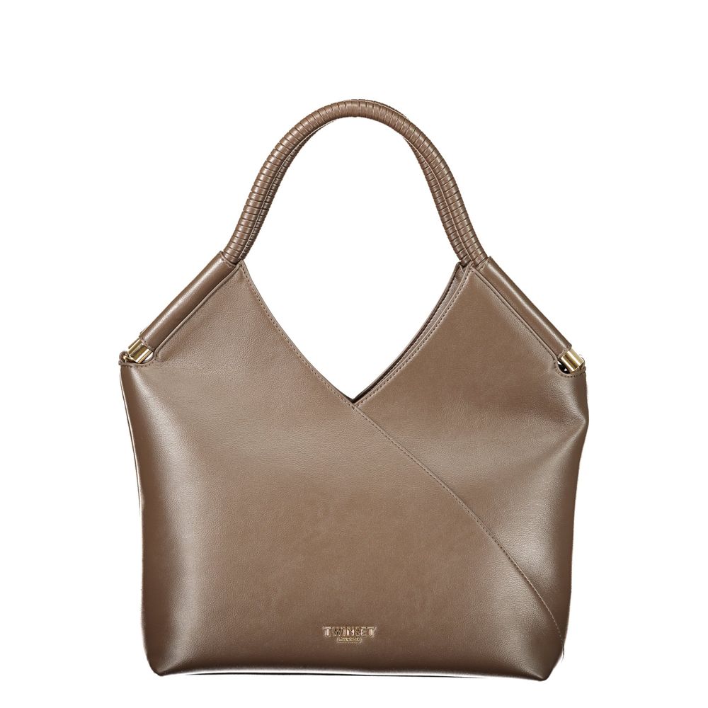 Twinset Brown Polyethylene Women's Handbag