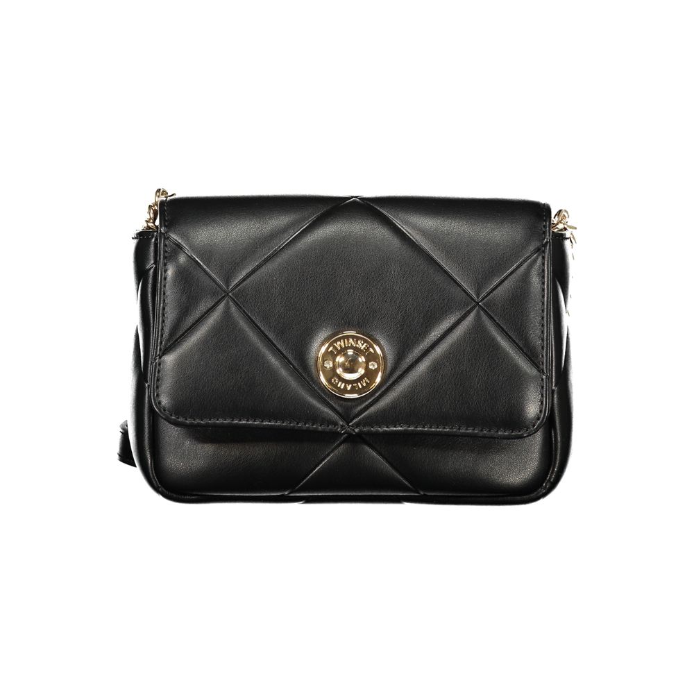 Twinset Black Polyurethane Women's Women's Bag