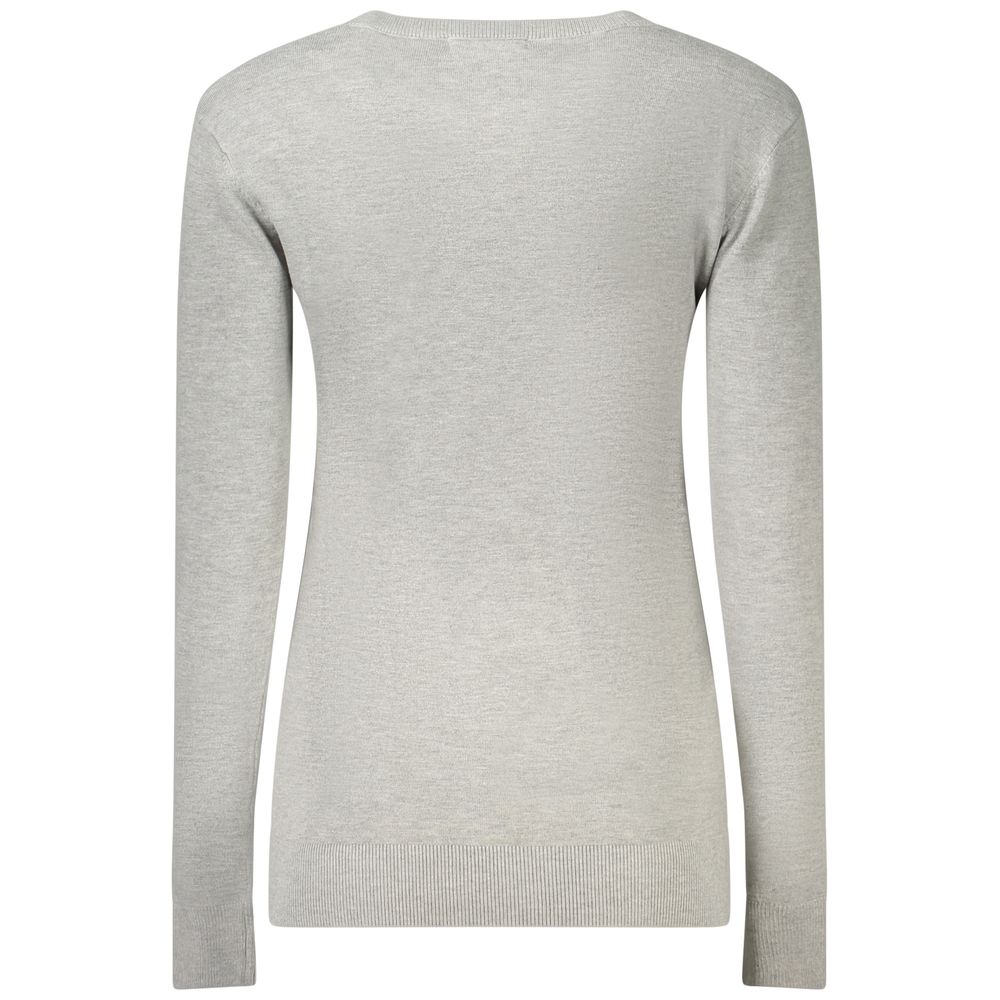 Guess Jeans Gray Viscose Women's Sweatshirt