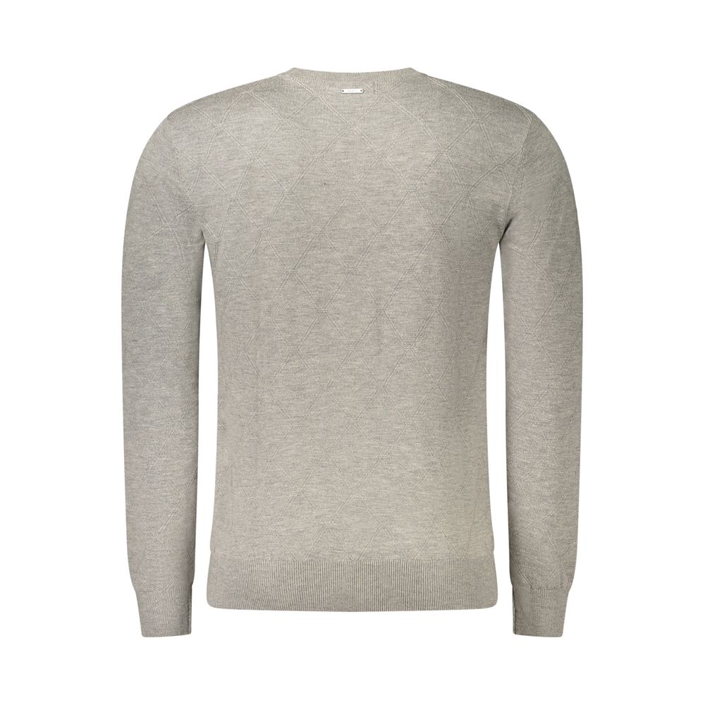 Guess Jeans Gray Wool Men's Sweatshirt