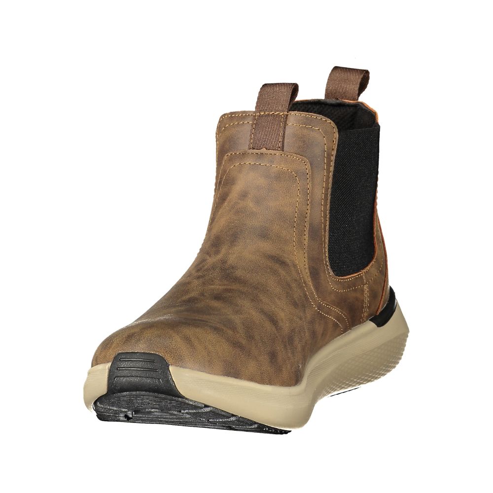 Lumberjack Brown Polyester Ankle Men's Boots