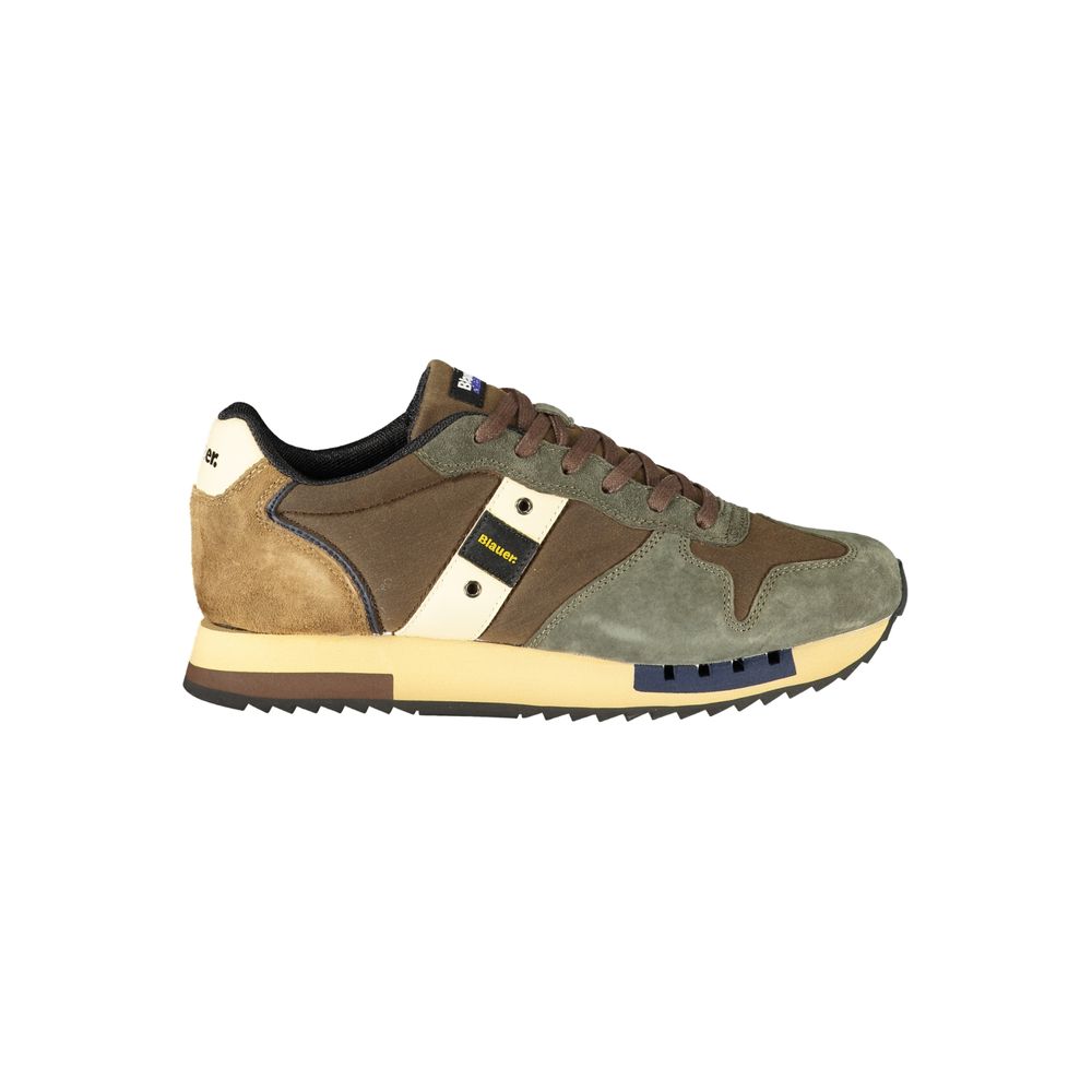 Blauer Brown Polyester Athletic Men's Sneakers