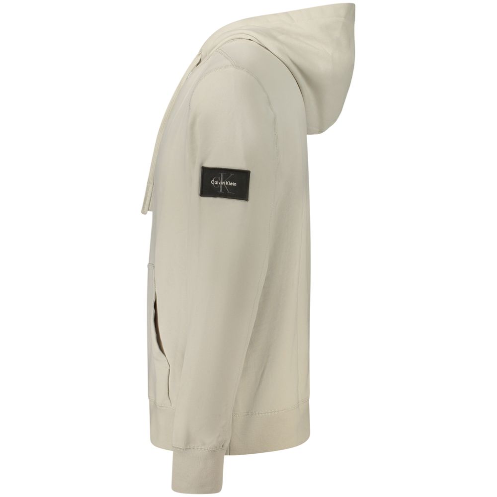Calvin Klein Gray Cotton Men's Men's Sweatshirt
