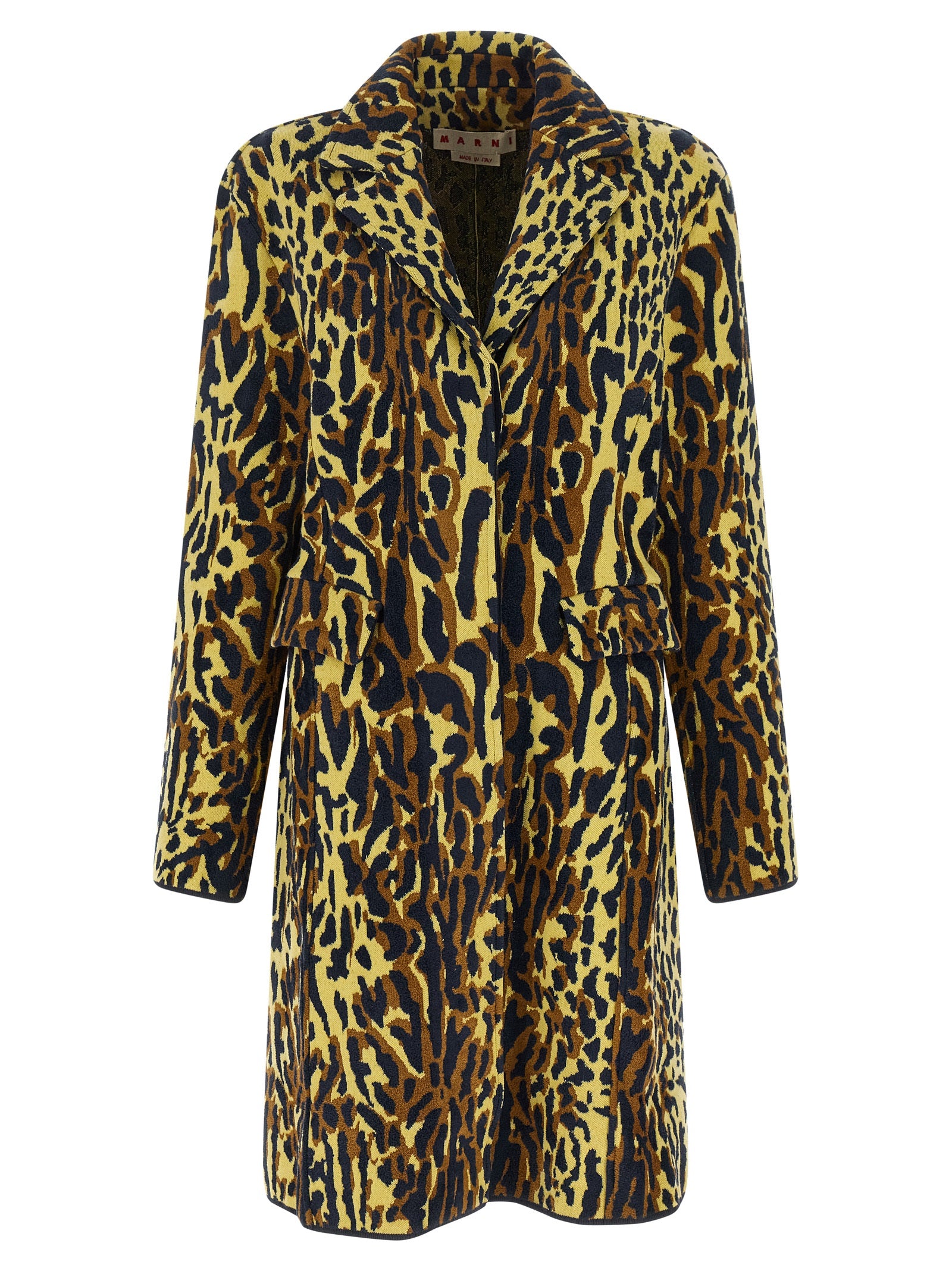 Marni Multicolor Virgin Wool Women's Coat