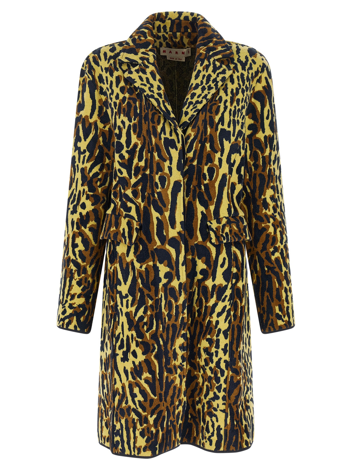 Marni Multicolor Virgin Wool Women's Coat